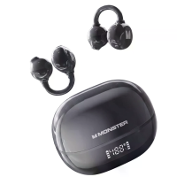 MONSTER M100 TWS hoofdtelefoon Draadloos Bluetooth 5.4 Oortelefoon 3D Surround Sound Slim intelligent beltonen ruisonder