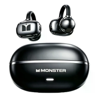 MONSTER MQT69 Air Bond Conductie Hoofdband Draadloze Bluetooth 6.0 Oortelefoon 10mm Drivers 360° Panoramisch Geluid ENC