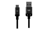 Monster: USB 2.0 > Micro  1,8 mtr   Zwart