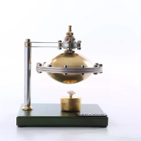 Montage UFO Spin Ophanging Stoom Stirling Motor Met Koperen Ketel Educatief Speelgoed