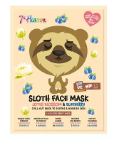 7Th Heaven Sloth Face Mask Lotus Blossom & Blueberry