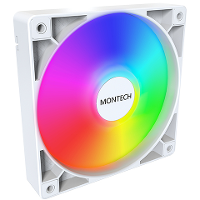 Montech GF120 ARGB PWM White
