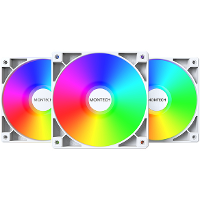 Montech GF120 ARGB PWM White 3 in 1 Pack