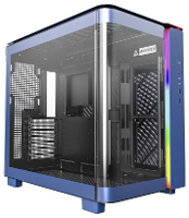 MONTECH KING 95 Tempered Glass ARGB Midi tower PC behuizing Blauw