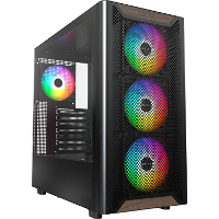 Montech XR Wood midi tower behuizing