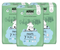 Moomin Baby Ecologische Luierbroekjes 7 Extra XL Voordeelverpakking