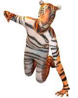 Orginele morphsuit outfit tijger