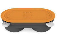 Morphy Mico ook Egg magnetrons servies oranje, Zwart 511649