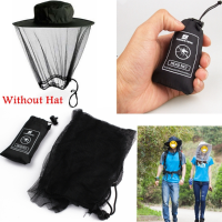 Mosquito Net Head Face Protector Bee Bug Mesh Insect Mozzie Fishing Fly Black