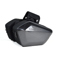 MOTOCENTRIC 1200D 60L Achterzadel Waterdichte Motocycle Tas Rijpakket Opbergdoos