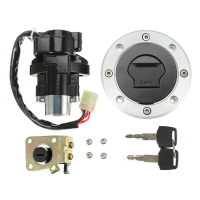Motor Ignition Switch Key Fuel Tank Gas Cap Seat Lock Set For Suzuki Tl1000r 1998 2003