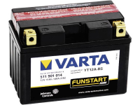 Motoraccu Varta Yt12a 4, Yt12a Bs 12 V 11 Ah Etn 511901014 Geschikt Voor Model Motorfietsen, Quads, Jetski, Sneeuwscooters