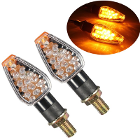 Motorcycle 14led Turn Signal Light Indicator For Bmw Honda Suzuki