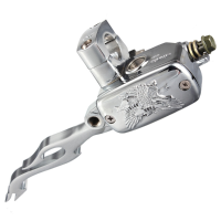 Motorcycle Brake Master Cylinder Right For 04 11 Harley Davidson Flame