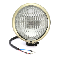 Motorcycle Halogen Headlight Headlamp Hi/lo Beam For Harley Bobber Chopper