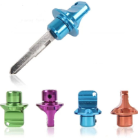 Motorcycle Key Blank Refires Accessories Lock Aluminum Key Head