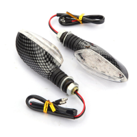 Motorcycle Led Turn Lights Indicators Carbon