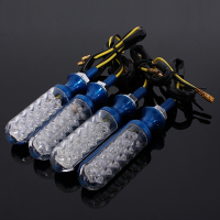 Motorcycle Led Turn Signal Amber Light For Honda/yamaha/suzuki