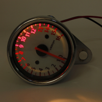 Motorcycle Mechanic Tachometer Gauge 16000rpm Scooter Analog
