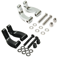 Motorcycle Mirrors Relocation Extension Adapter Kit For Harley Davidson 2006 2014