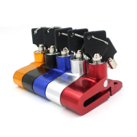 Motorcycle Motorbike Sturdy Wheel Disc Brake Lock Safety Alarm
