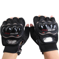 Motorcycle Racing Half Finger Gloves Bike Safety For Pro Biker Mcs04