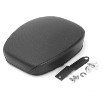 Motorcycle Rear Passenger Pillion Pad Seat Black For Harley Sportster Xl1200 883