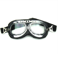 Motorcycle Scooter Cruiser Helmet Goggle Eyewear For Tanked