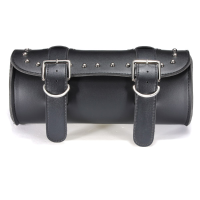 Motorcycle Scooter Tool Bag Saddlebag Leather Storage