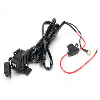 Motorcycle Usb Power Charger Cable For Ipad Phone Power System