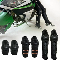 Motorfiets Elektrische Voertuig PU Kniebeschermers Verstelbare Kniebeschermer Motocross Tactische Sport Fietsen Schaatse