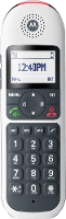Motorola Big Keys Cordless Phone Grijs