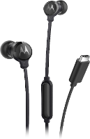 Motorola In Ear oordopjes Kabel Zwart Ruisonderdrukking (microfoon) Microfoon uitschakelbaar (mute)