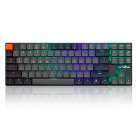MOTOSPEED BK75 87 Toetsen Dual Mode Mechanisch Gaming Toetsenbord Bedraad+BT5.0 TTC Dwarf Schakelaar RGB NKRO 80% Lay ou