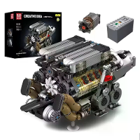 Mould King 10131 Technische Auto Bouwblok Gemotoriseerde BGT W16 Motor Model Steen Assemblage Kit 952+PCS Uitstekende ST