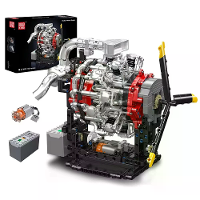 Mould King 10211 Technisch Motor Speelgoed Gemotoriseerde Radiale Luchthavendienst Bouwsteen Assembleerset 1147PCS Kinde