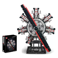 Mould King 10233 Technisch Auto Motor Model Gemonteerde Radiale Luchtvaart Bouwblok Steen Assembly Kit 3089PCS Speelgoed