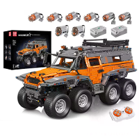 Mould King 13088 13089 Technische Autospellen De RC Avtoros Shaman 8x8 Bouwblok Bouwset Voertuig Brick Set Kinderen Kers