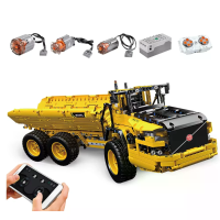 Mould King 17010S RC Dump Truck MOC Bouwblok 1930+ PCS (stuks) Bouwauto Brick Kinderen Volwassenen Verjaardagscadeau