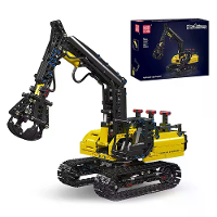 Mould King 17077 Technische Auto Speelgoed De RC Hydraulische Houtgrijper Bouwblok Engineering Truck Bouwset Kinderen Ke