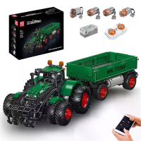 Mould King 17095 RC Zware Trekker Veelzijdige APP ondersteuning MOC Engineering Technisch Auto Speelgoed Modelbouw Blok