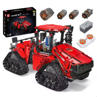 Mould King 18020S Technische auto speelgoed APP & RC Pneumatische rups tractor bouwblok steentjes set 1769PCS voor volwa