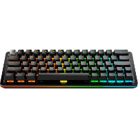 MOUNTAIN Everest 60 gaming toetsenbord 60%, RGB leds, Double Shot PBT Keycaps, Hot Swap