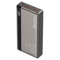 MoveSpeed 45W 20000mAh Powerbank 22.5W PD QC3.0 SCP FCP AFC Snel opladen 2 Input 3 Output LED display Externe voeding vo