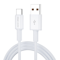 MOVESPEED 6A 66W USB A naar Type C Kabel Snel Opladen Gegevensoverdracht Koperen Kernlijn 1.2M Lang voor iPhone 15 15 Pl