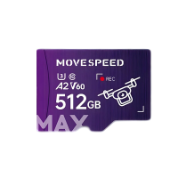 MOVESPEED MAX 160MB/s TF Kaart Hoog Snelheid U3 V60 512G 256G 128G Flash Geheugenkaart voor Telefoon Camera Rijdende Rec