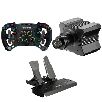 MOZA GS V2P GT stuurwiel + R9 V3 stuurbasis + SR P (Throttle + Brake) Bundel