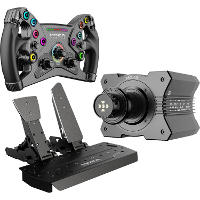 MOZA R12 + KS + SR P Bundel stuur Basis, stuur en pedalen