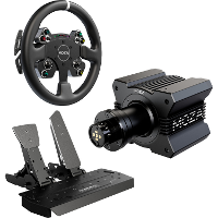 MOZA R9 + CS V2P + SR P Bundel stuur Basis, stuur en pedalen