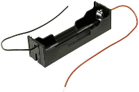 MPD BH 18650 W Batterijhouder Aantal cellen: 1 18650 Kabel (l x b x h) 78 x 21 x 21 mm